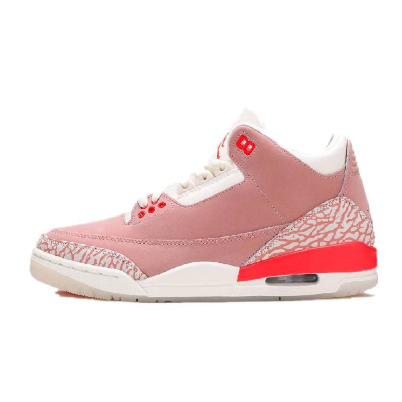 Zapatillas deportivas Jordan AJ3 estilo “cemento blanco”, antideslizantes