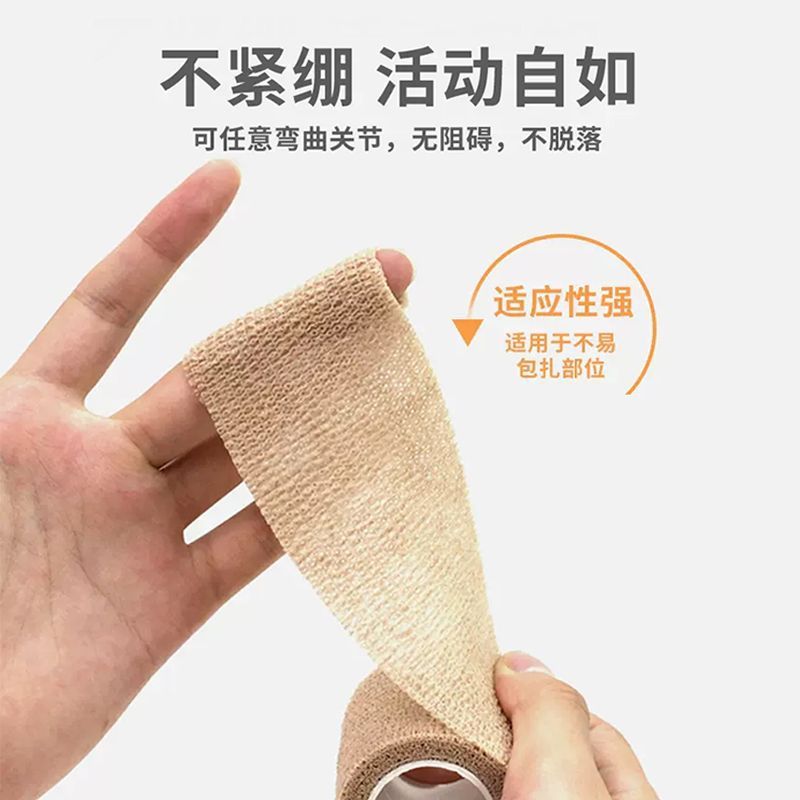 Self-adhesive elastic elastic bandage