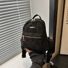 女士大容量双肩包女2024新款潮韩版时尚简约气质温柔春夏季新款女