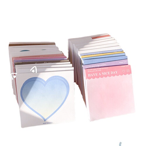 Hot-selling note paper ins hand account post-it note removable sticky note note creative n times sticker color mark stationery