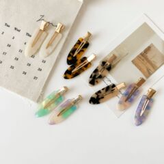 女性用アセテートヘアクリップ、前髪整理用サイドクリップ、アヒル口クリップ、フラットクリップ、跡のつかないポジショニングクリップ、跡のつかないスタイリングクリップ
