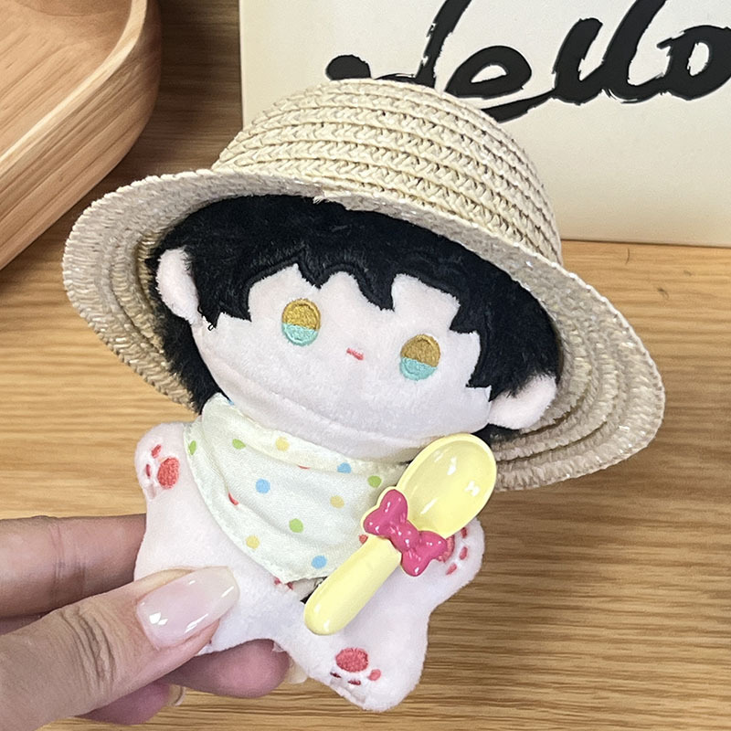 仅衣服10cm通用海星体娃衣棉花娃娃国王便装娃衣水豚lulu玩偶服装|undefined