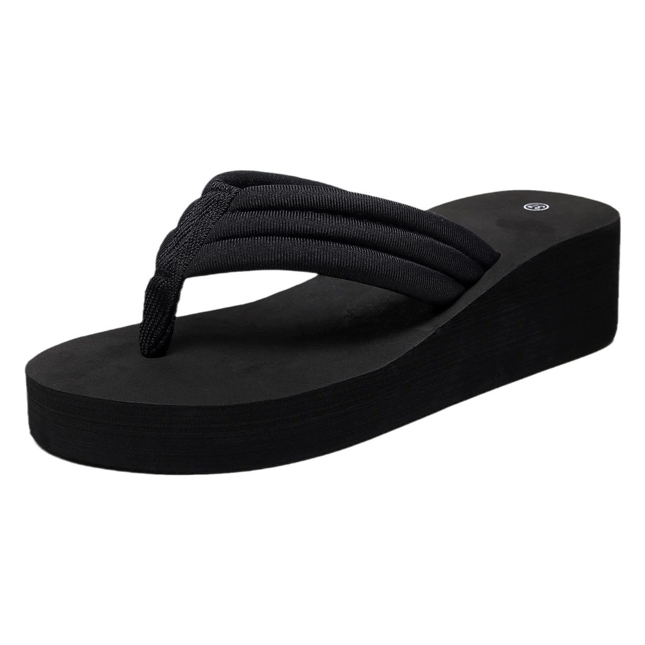 Производители оптовые шлепанцы женские летние модные носить толстые ножки сетка красные тапочки новые пляжные склоны с каблуками холодные тапочки