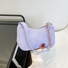 One-shoulder bag for leisure, small handheld shoulder bag, purse, shopping bag, Korean style