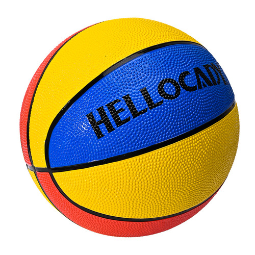 Basketball Wholesale Toddler No. 3457 Rubber Basketball Kindergarten School Training Basketball Beginners Wear-Resistant Basketball