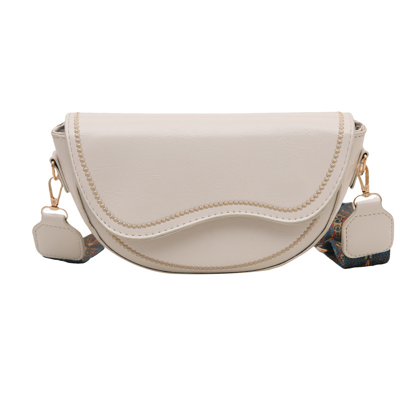 Vintage Women's Shoulder And Crossbody Saddle Bag Versatile_voghion.com