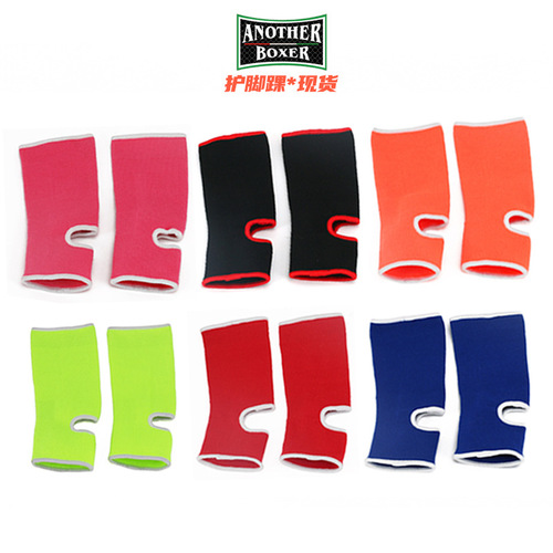 Muay Thai kickboxing ankle guard, sanda protective gear, fighting foot cover, back of the foot boxing socks, training equipment, ankle protector