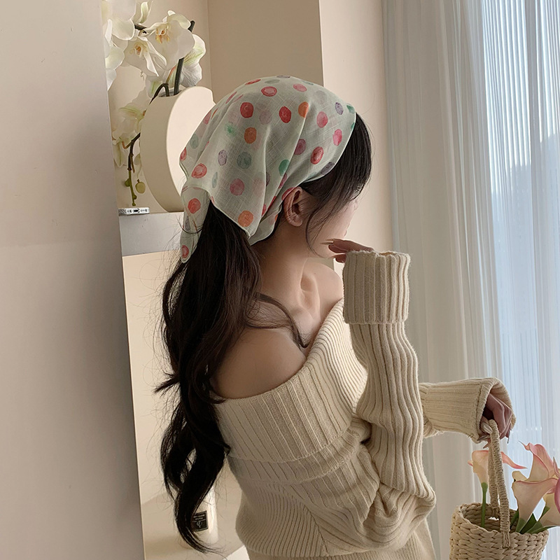 Buñuelo cuadrado buñuelo de seda alta sensación de verano delgado buñuelo de estilo francés buñuelo de estilo pastoral buñuelo de estilo buñuelo