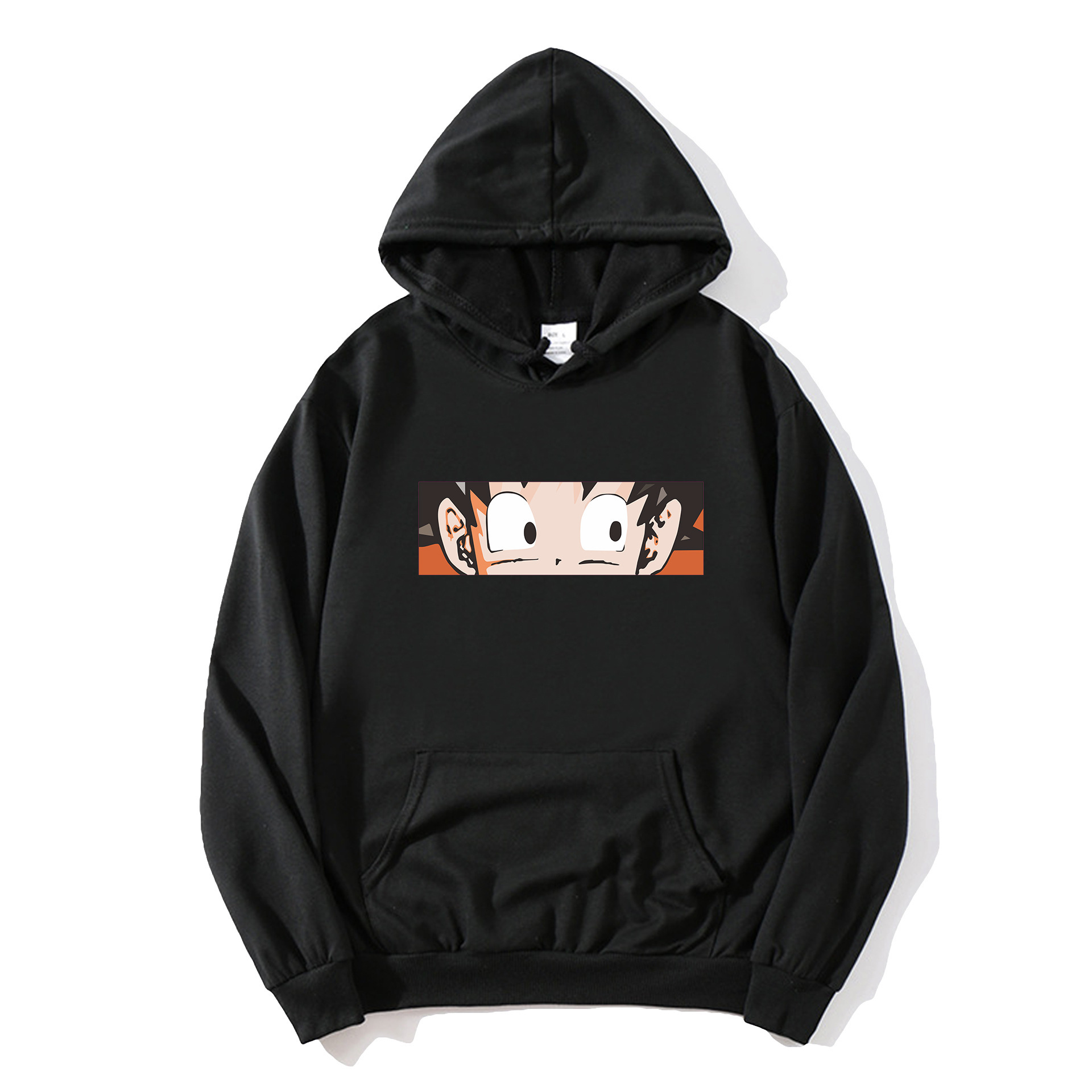 Anime Dragon Ball sudadera con capucha Wukong impresión periférica para hombres y mujeres tendencia tops sueltos pareja suéter chaqueta casual