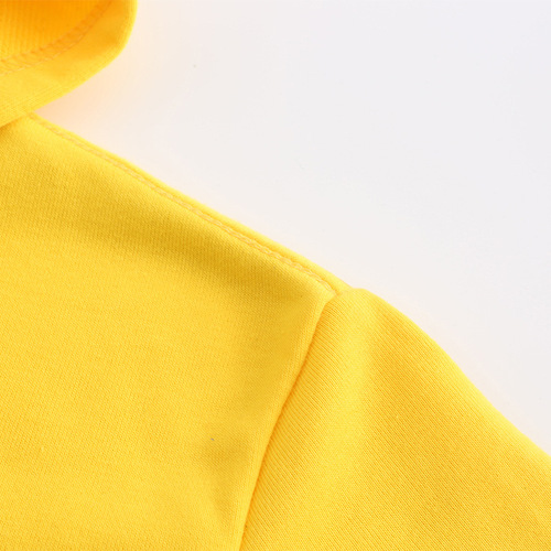 Children's Hooded Sweatshirt 100% Cotton Plain Color Hooded Sweatshirt for Spring and Autumn Season Thin Model Outerwear Headwear Long Sleeve Wholesale with Printing