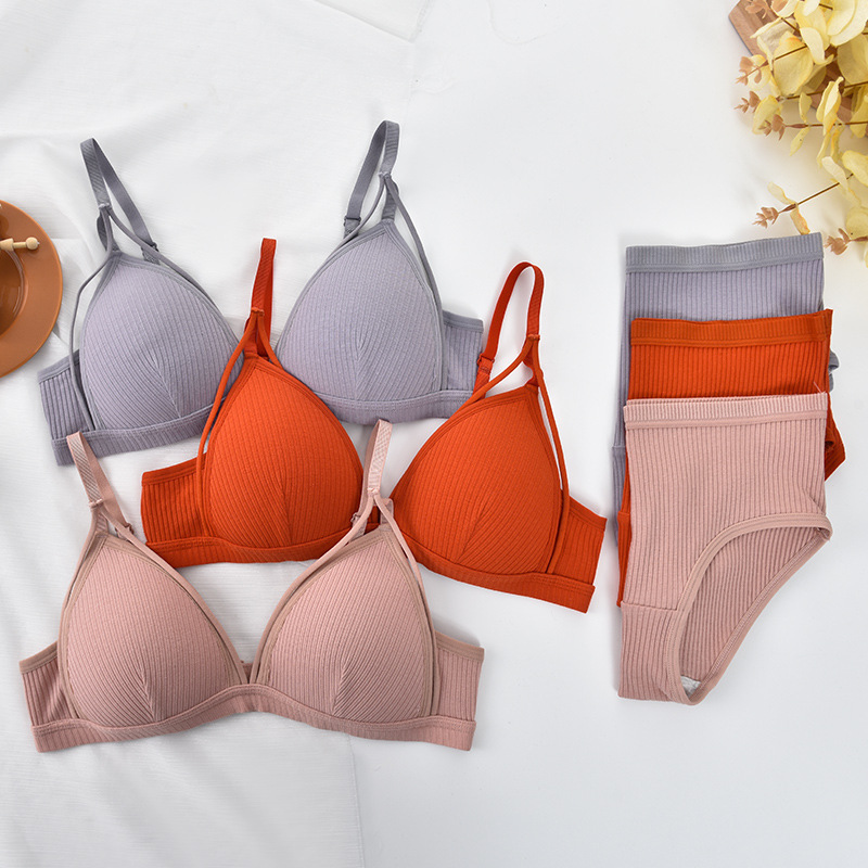 Women's Bra And Brief Set Sexy Underwear With Beautiful Back Detail_voghion.com