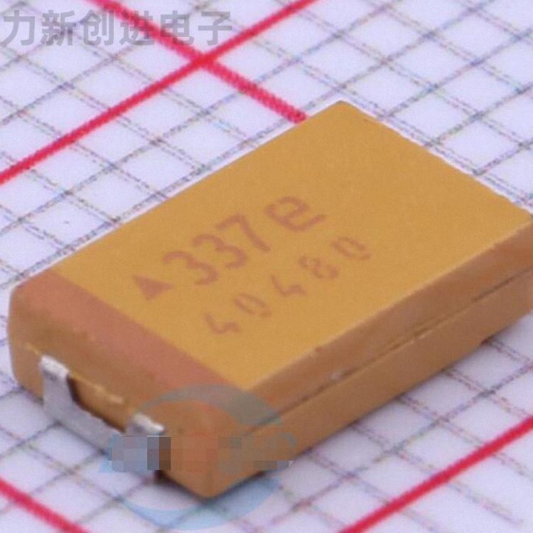 TPSY337K002R0040描述330uF(337) ±10% 2.5V 钽电容