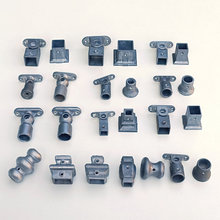 铝压铸楼梯立柱上下配件扶手围护栏杆铁艺铝艺活动摇头底座装饰件