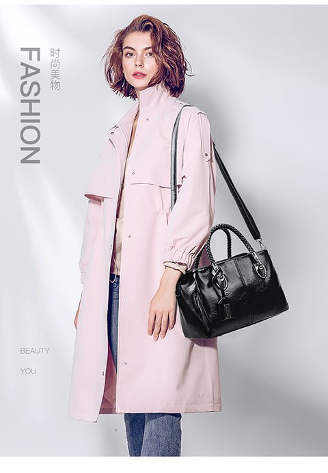 European and American retro women's bag trend, new cross-border hand-held shoulder crossbody bag made of oil wax leather for export, one piece, global consignment undefined