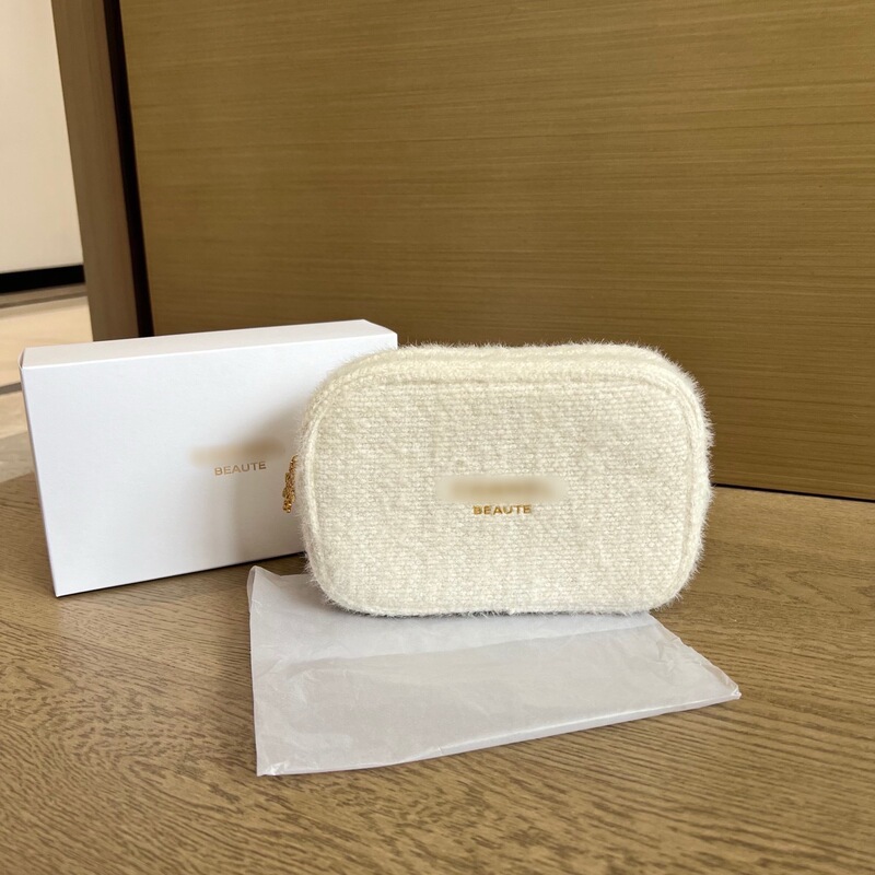 クリスマス限定 VIP ベルベットバッグ X スノーフレークバッグテーマ ラウンドケーキ収納化粧品バッグ ポータブル変身ラウンドケーキ|undefined