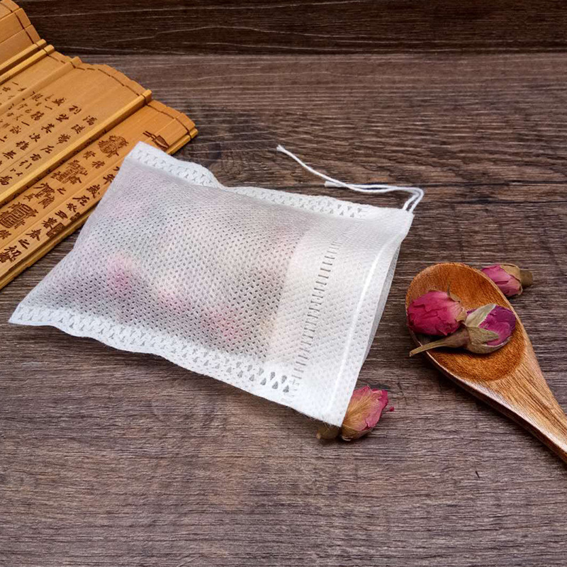 Full specification non-woven fabric drawstring tea bag Chinese medicine bag decoction filter bag slag separator bag seasoning foot bath bag tea bag