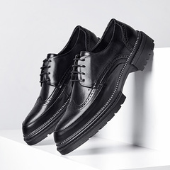 2020新款男士商務布洛克雕花英倫正裝男鞋休閒軟底皮鞋批發PX16
