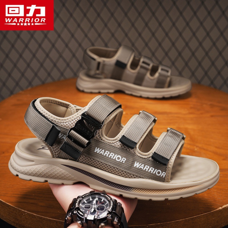 Pull-Back Sandals Men's Beach Shoes 2026 New Summer Driving Outdoor Sandals Summer River-Tracing Men's Shoes