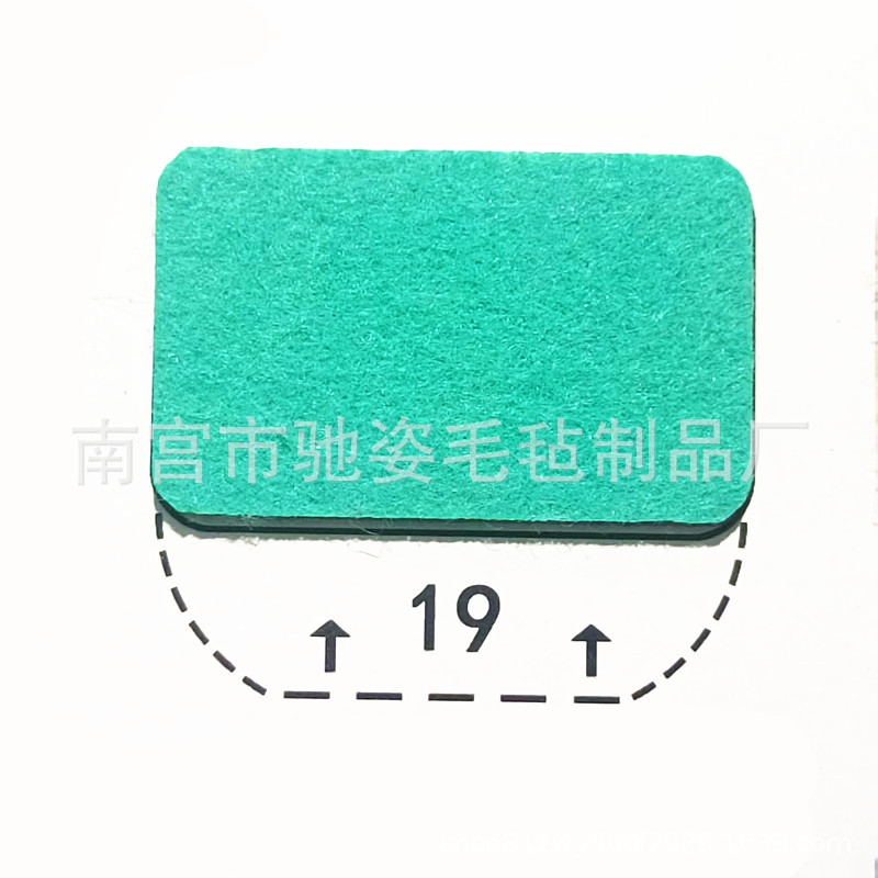 Tela no tejida 3mm de espesor diy paquete de material decorativo manual jardín de infantes cortado de papel felt colorido tela no tejida al por mayor