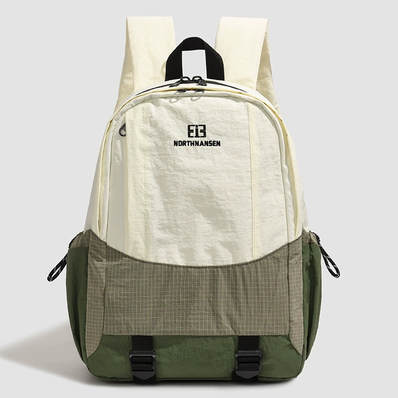 Travel bag for leisure, capacious backpack, school bag