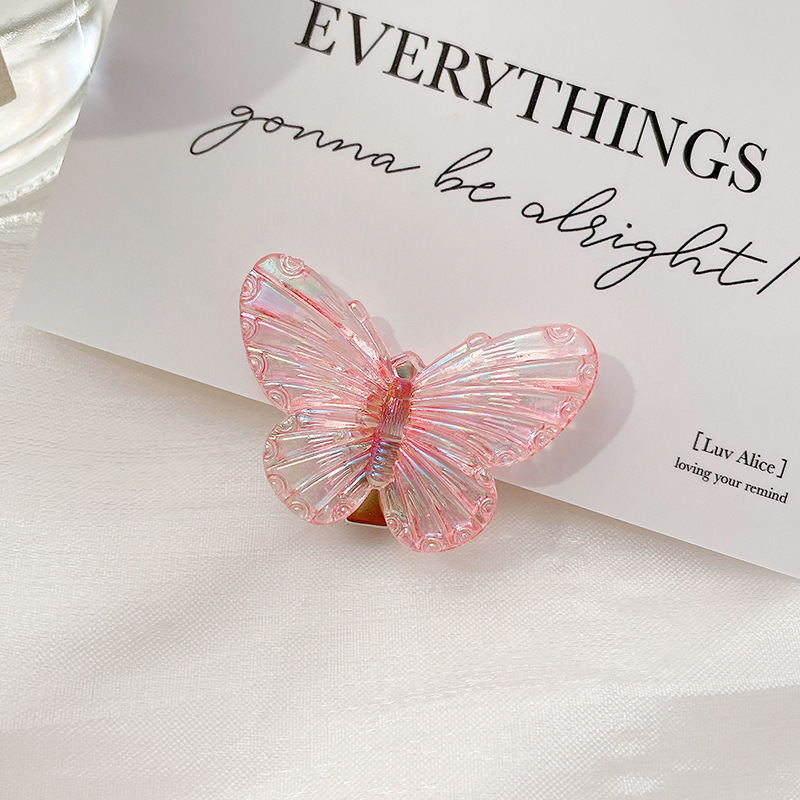 Horquilla de dopamina rosa y2k accesorios de horquilla redonda de mujer sin costuras lindo clip lateral pequeño nuevo clip de flequillo mujer