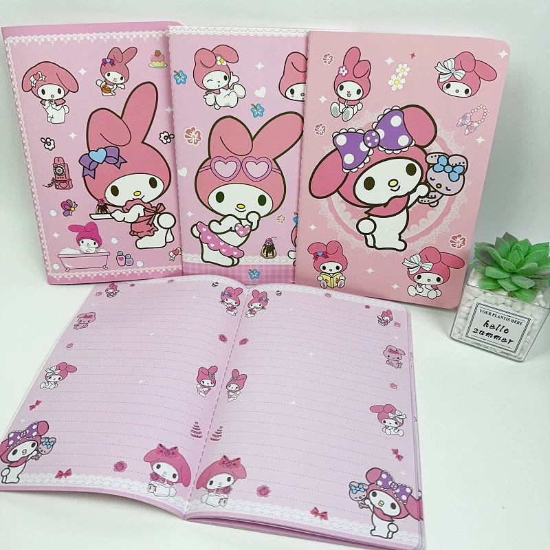 Sanrio, мультяшный ноутбук для студентов, блокнот