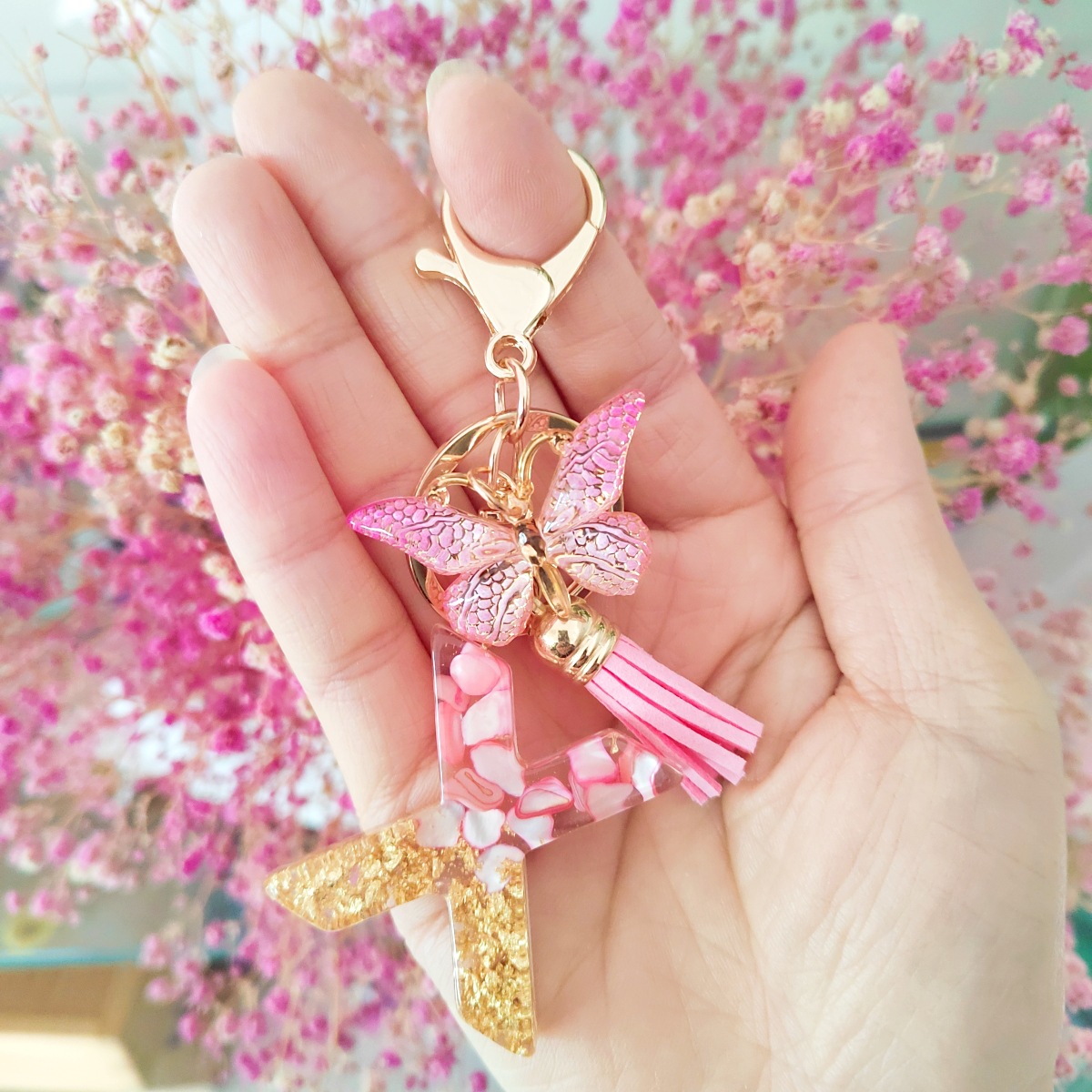 Llavero letra colgante/X