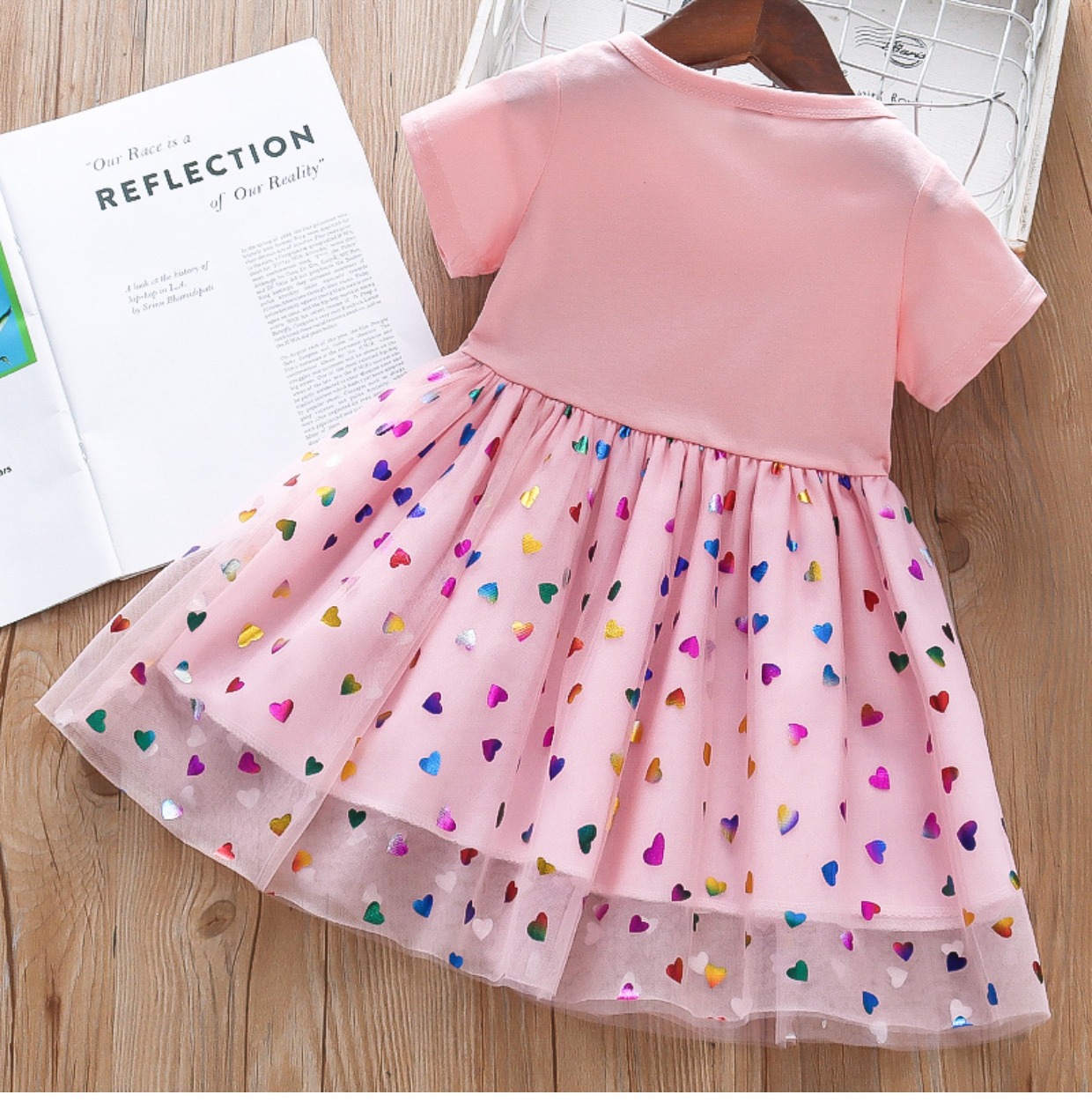 224g Weight Knee-Length Dress Length Type Short Sleeve Sleeve Length Strap Dress, Regular Dress, Tank Dress Dresses Type Cotton Fabric Type Toddler(3-6Years) Age Group Outdoor, Party Occasion Strap, Round Neck Neckline Regular Fit Fit Type Cartoon Pattern Summer Season Women's, Girl'S Gender Streetwear Style Streetwear Cartoon Cotton Girls Dresses