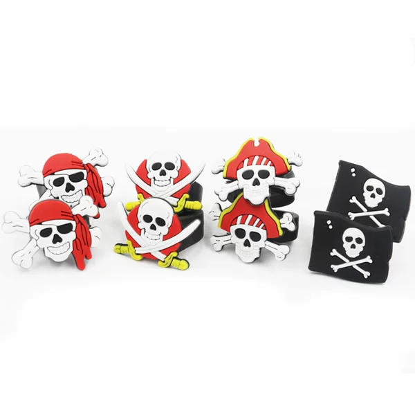 New pirate ring children's finger ring cute ring expression ring children's cartoon ring gift