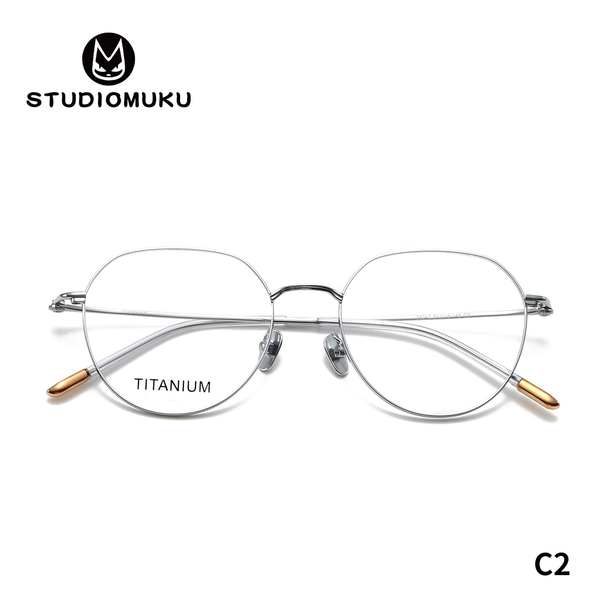 Gafas de madera STUDIOMUKU, tendencia retro, marco de gafas de todo fósforo de moda, marco de gafas de espejo plano con sabor a salsa