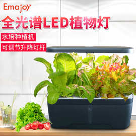 室内无土栽培机家用 全光谱led植物生长灯 智能水培种植机种菜机