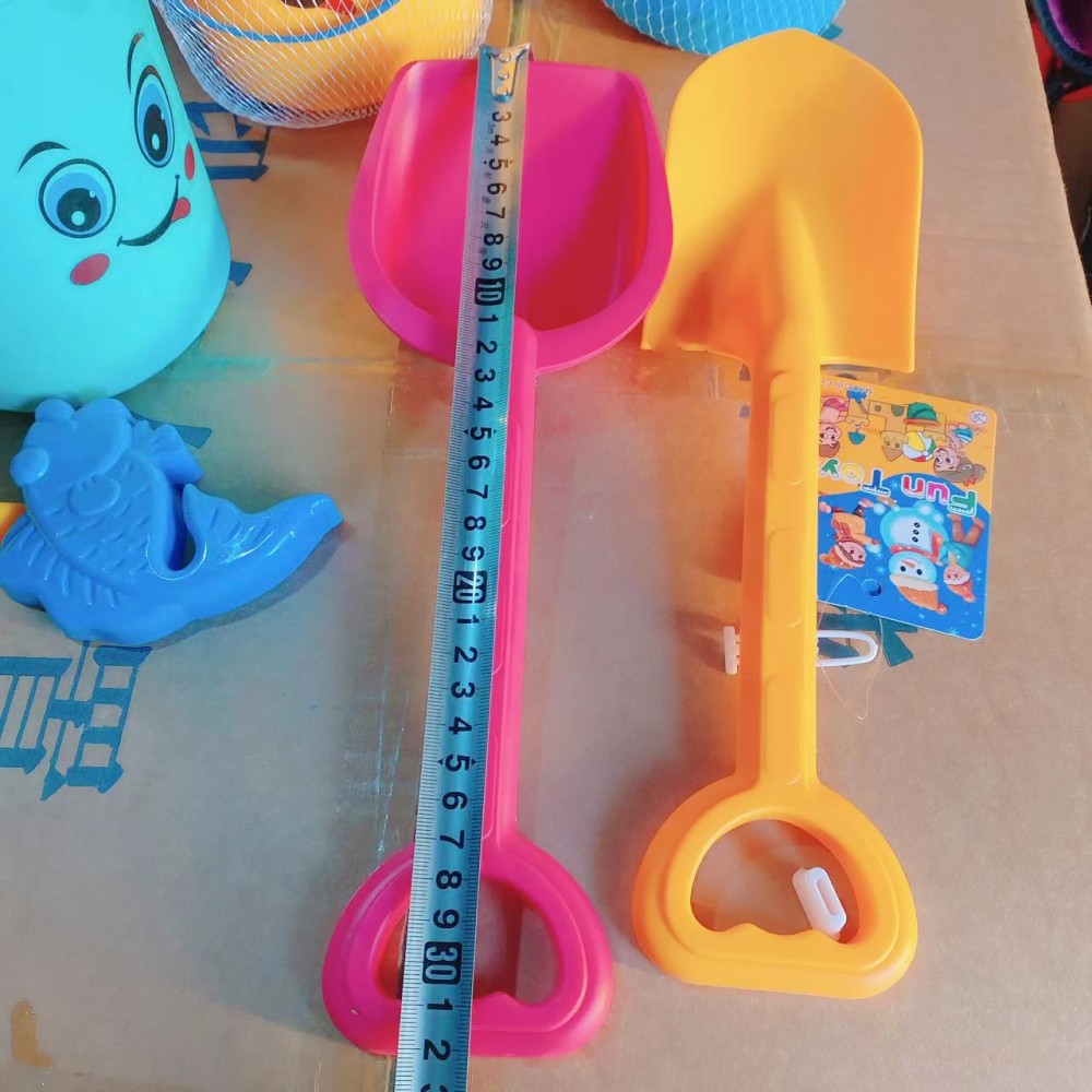 Juguetes para niños engrosados barriles de playa seis piezas juegos de agua cavar arena jugar pescado pescado al por mayor