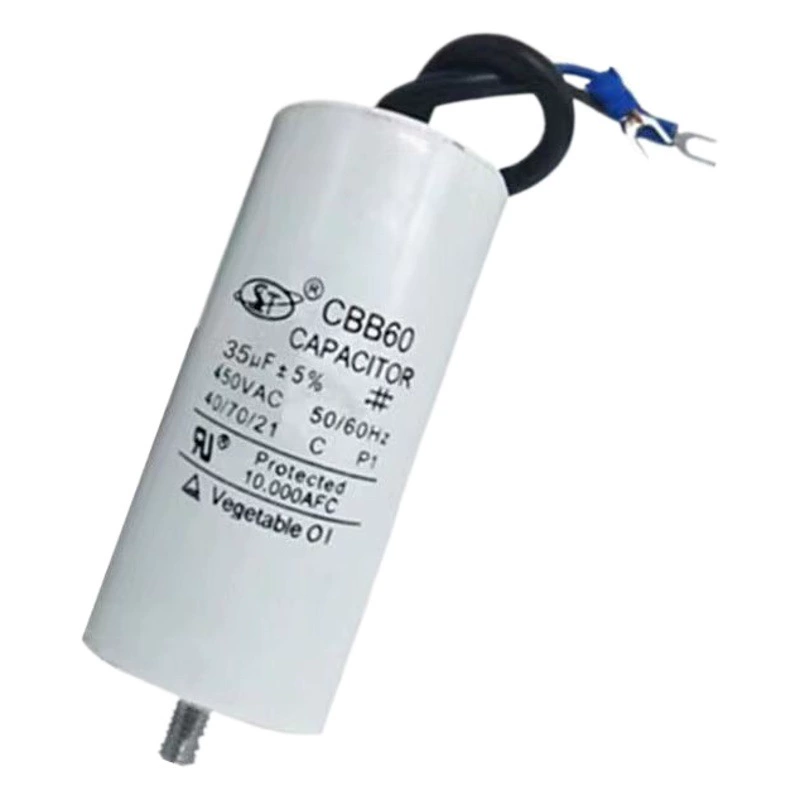 CBB60 пусковой конденсатор ходовой конденсатор 6 мкФ/8/10/20/30/40/50/60/70/100 мкФ 450 В