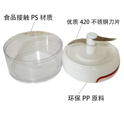 Multifunctional vegetable cutter, manual garlic puller, mini garlic mincer, household garlic cutting machine, garlic press, garlic pounder