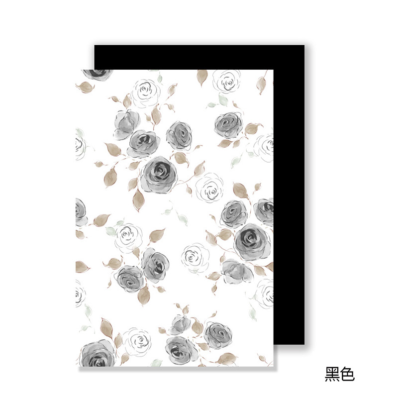 Qisejin Yongye Xinghe Papel de embalaje DIY Embalaje de regalo hecho a mano Florería Florería Florería Papel de embalaje de flores