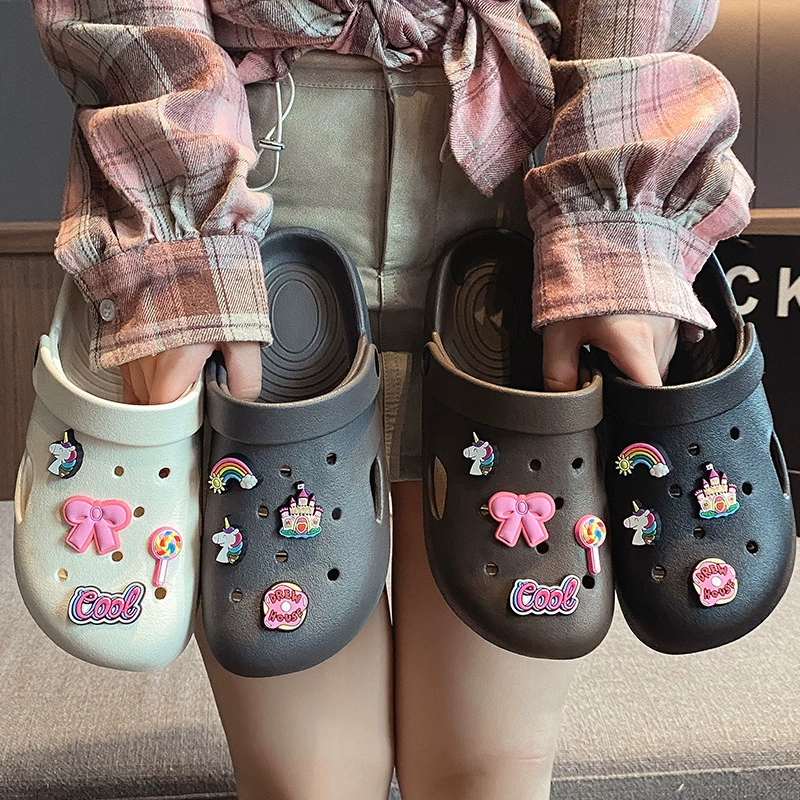 Пещерная обувь женская летняя новая мультипликационная модель дышащая повседневная