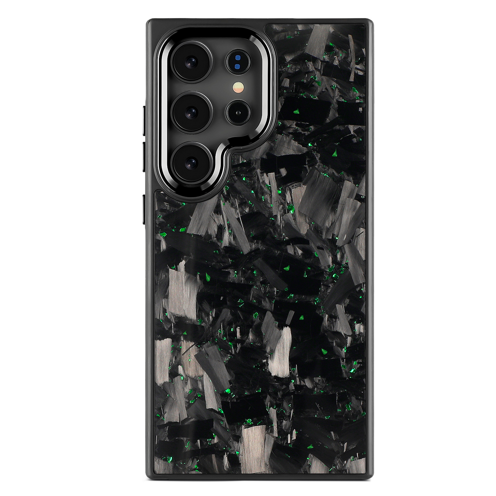 Suitable for samsung S25Ultra S24Plus magnetic forged carbon fiber shell Samsung mobile phone case protective cover