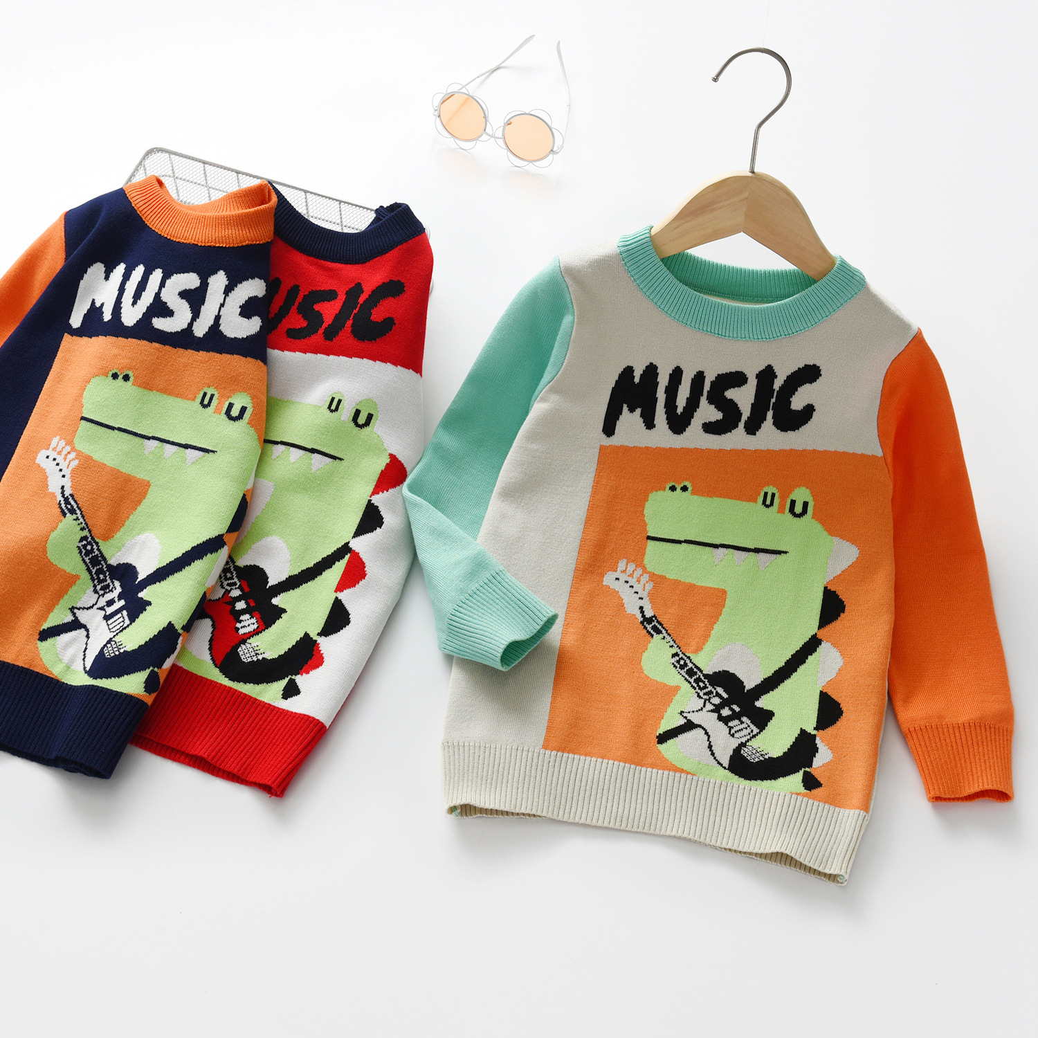 Fashion Cartoon Knit Hoodies & Knitwears display picture 5