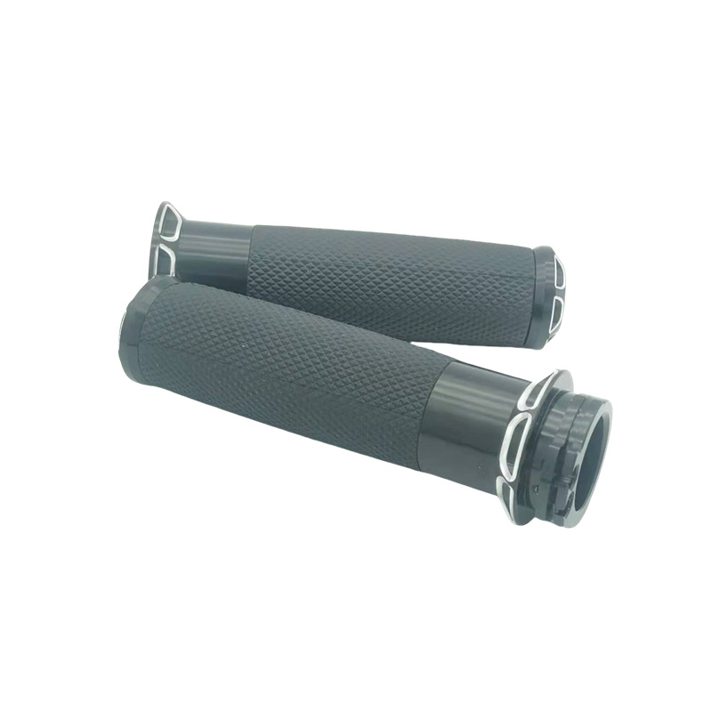 Suitable for Xl883 1200 X48 Dyna Road King Large Glide Modified Handlebar Rubber Handlebar Cover Grip Factory Direct Supply