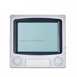 HA-4010 table clock 方形闹钟外贸万年历 台钟挂钟两用
