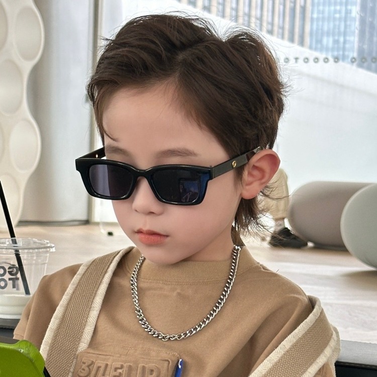 Children's Sunglasses Summer Korean Style Boys' Outdoor Sunglasses Baby Anti-UV Sunglasses Fashion Kids Glasses