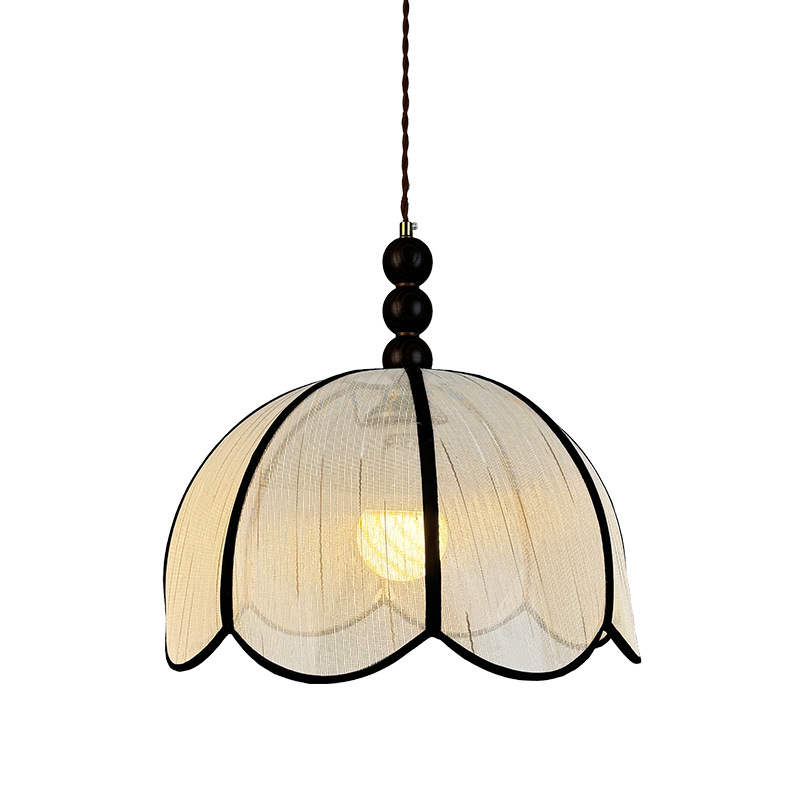 lámpara de dormitorio estilo medieval francés lámpara de estudio tela retro lámpara de comedor lámpara de comedor lámpara de habitación