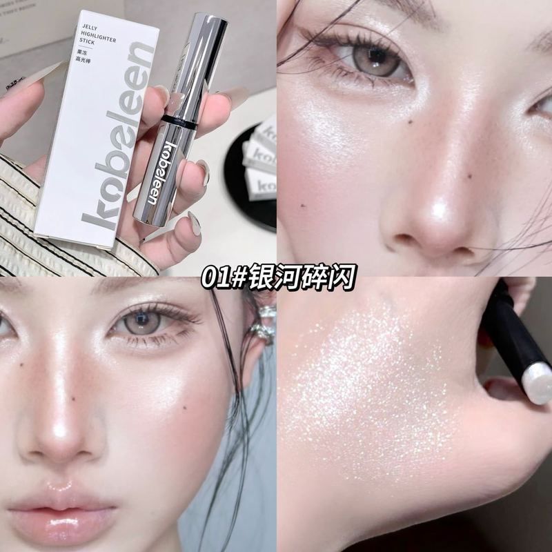 kobeleen果冻高光棒星空眼妆细闪清透润泽韩系水光肌高光眼影棒|undefined