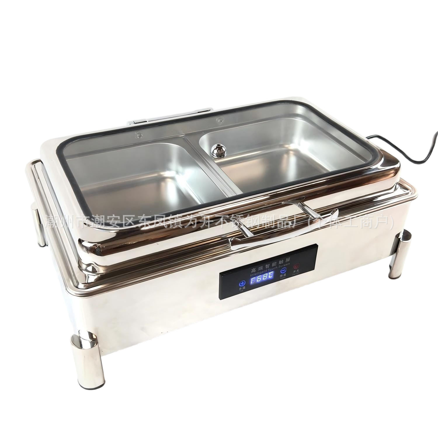 Horno de aislamiento térmico buffet de acero inoxidable de lujo horno de calentamiento eléctrico de desayuno comercial horno Buffy solapa de cocina caliente del Hotel image 25