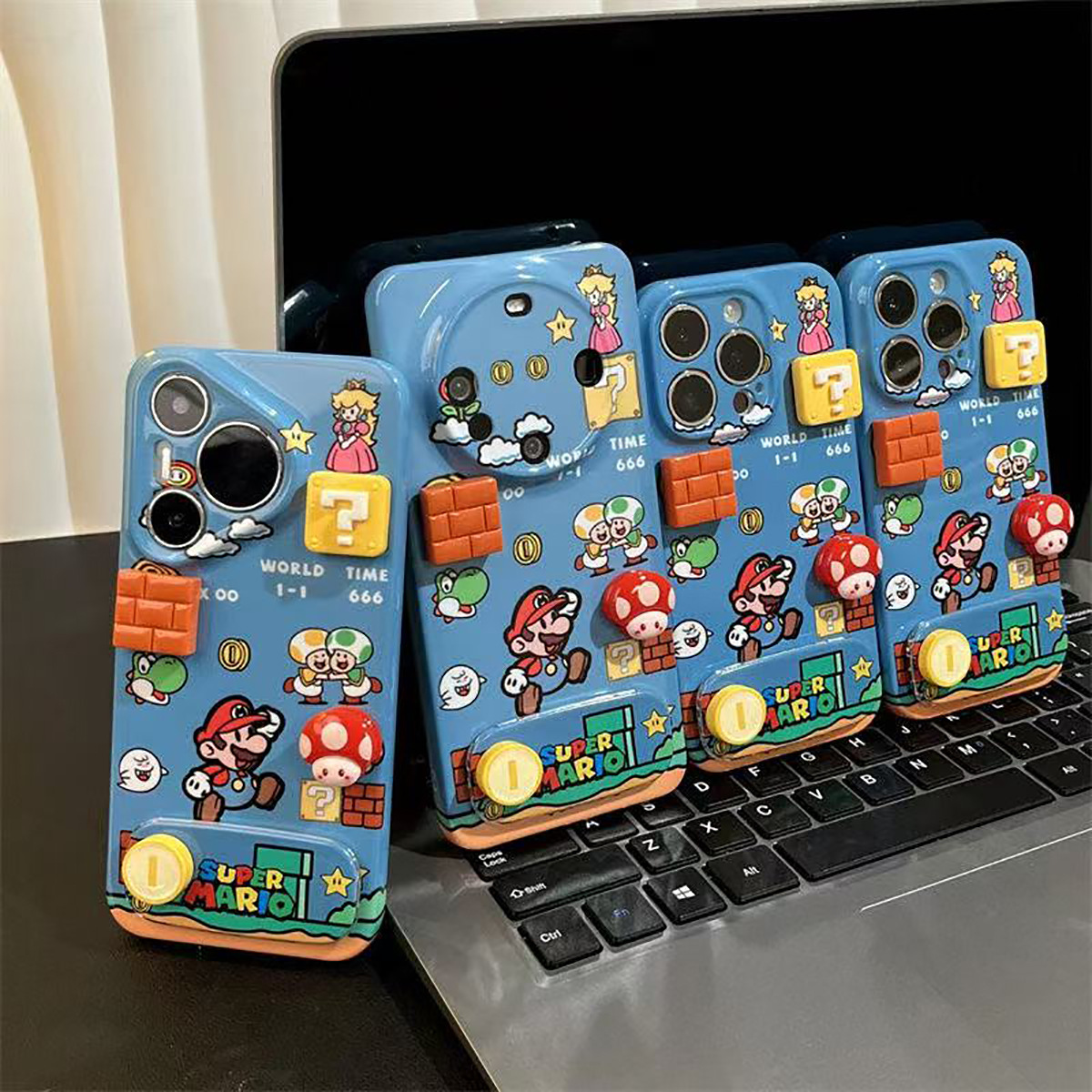 Juegos clásicos de la infancia serie de dibujos animados DIY accesorios de resina agujero zapatos pinzas de pelo caja de teléfono celular joyas parches