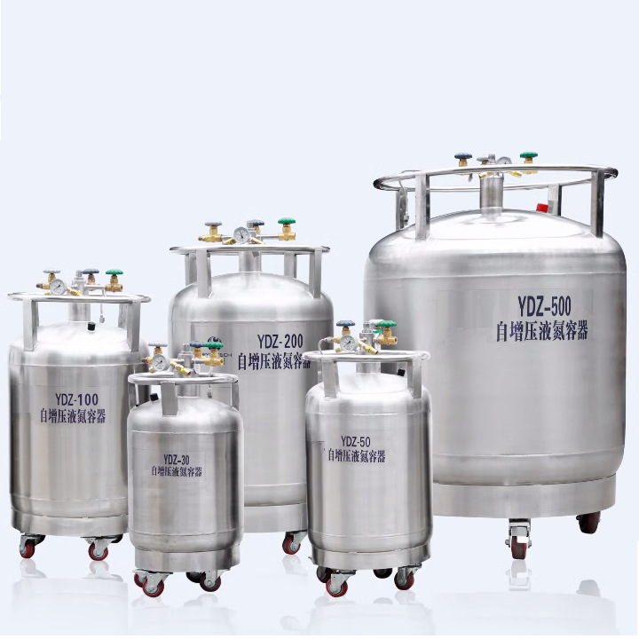 【3年真空质保】YDZ-300自增压补充液氮罐/300L/含单层输液管