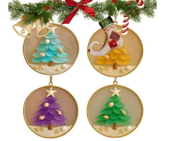 Nuevos productos transfronterizos plano 2D acrílico colgante de automóvil colgante de Navidad mochila casera colgante
