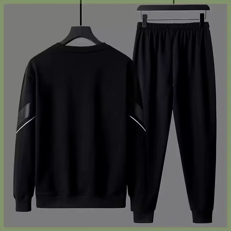 Spring sweatshirt, overall, trousers, set