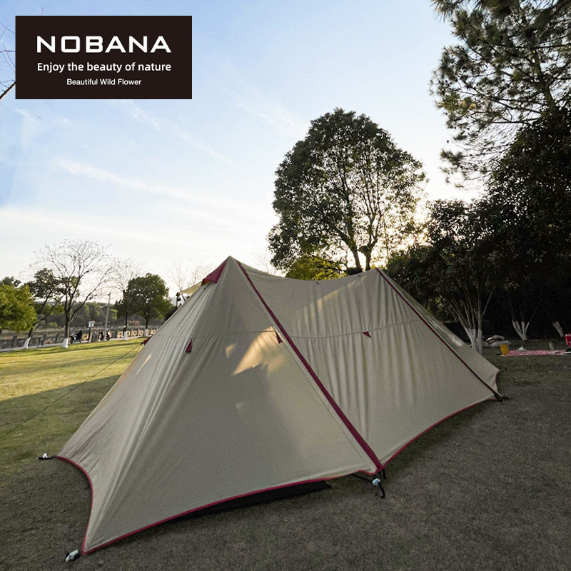 NOBANA al aire libre refugio tienda de campaña portátil gran espacio sombrilla dosel auto-conducción coche de viaje sala de estar tienda