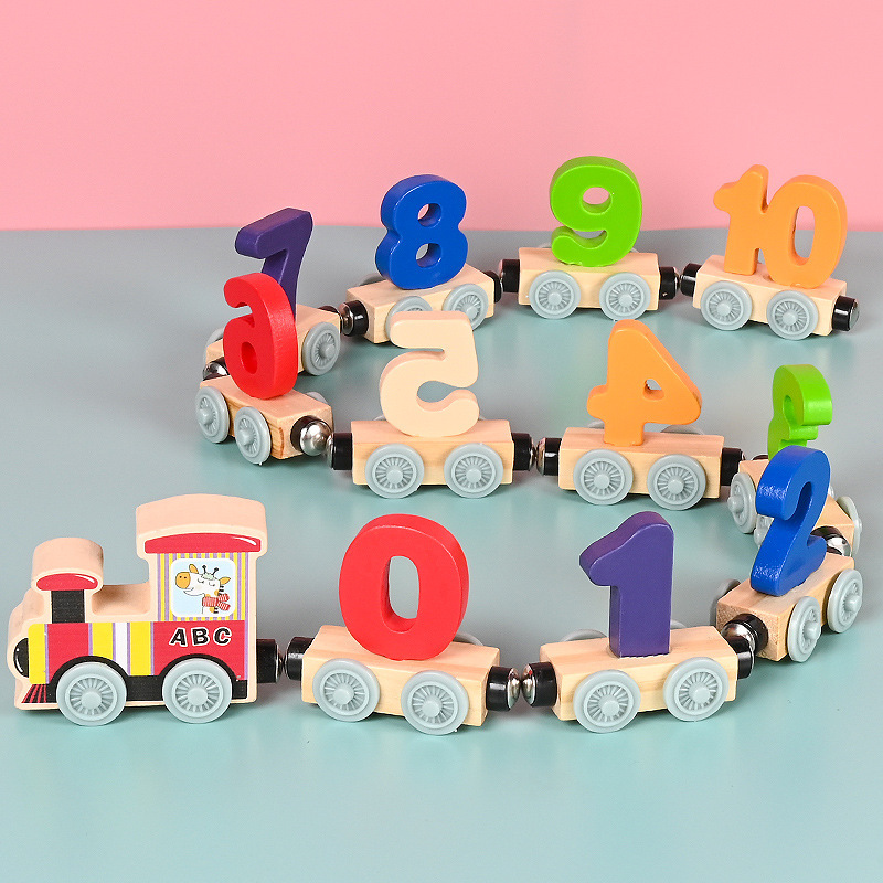 magnetic digital train